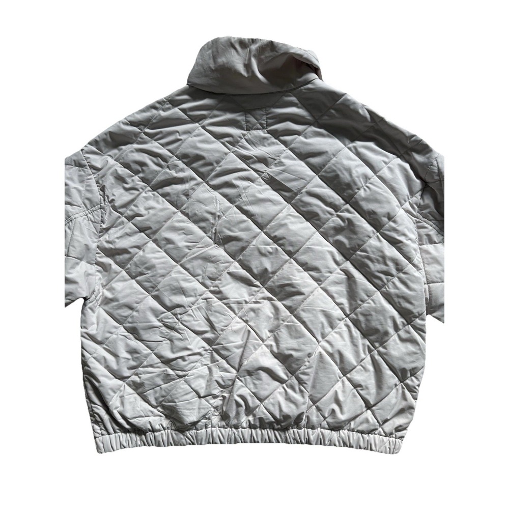 Vuori Echo Insulated Bomber Jacket in Oyster Ivory Size Large - Picture 7 of 8